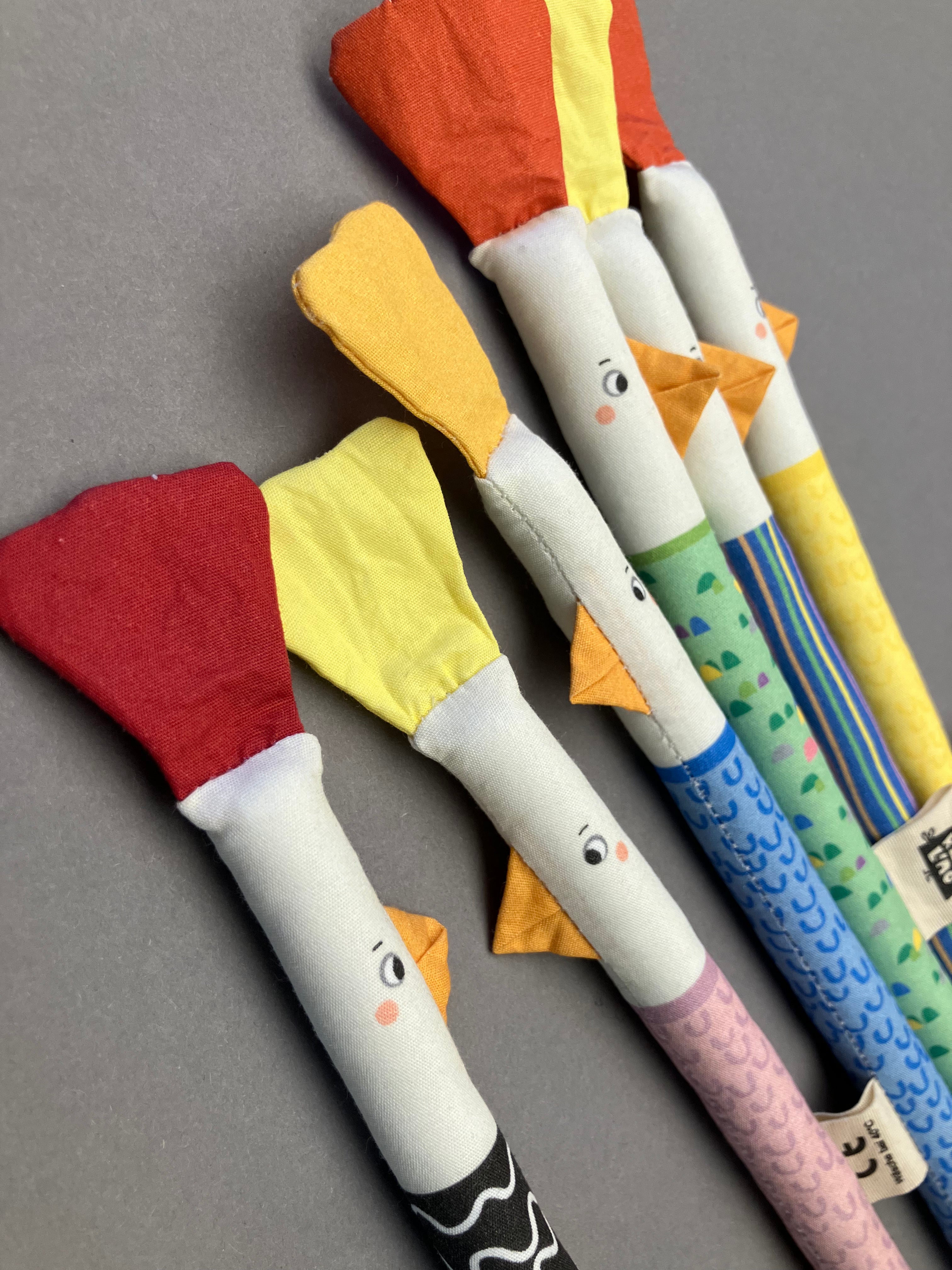 VÖGELCHEN mit Knisterkamm