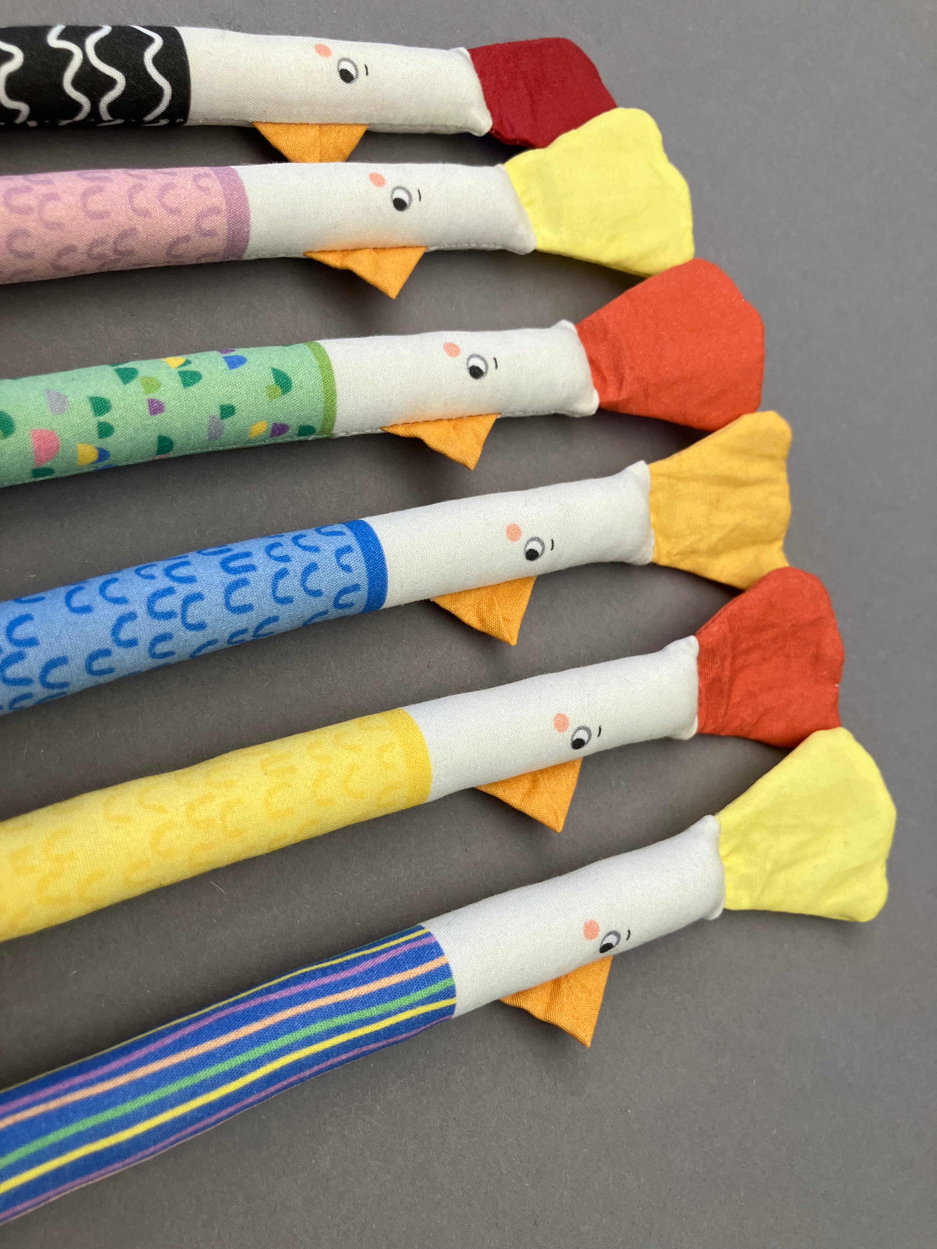 VÖGELCHEN mit Knisterkamm